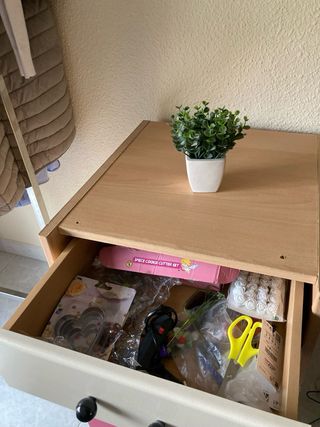 Comoda cajonera habitación  0,46/0,50 altura 0,75