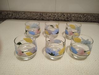 Vasos Arcopal vintage