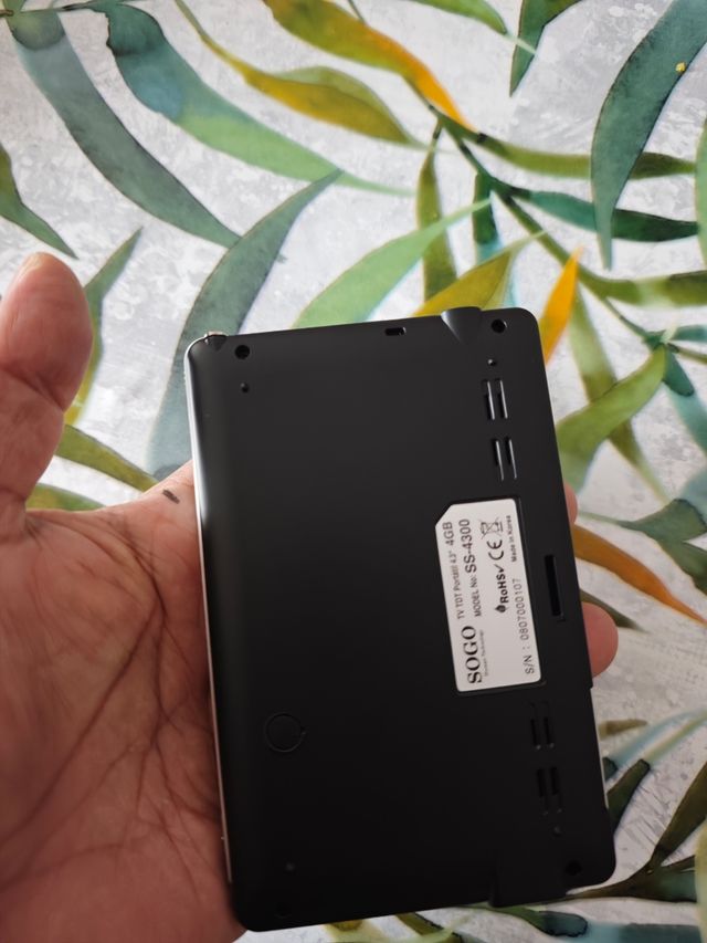 Tv tdt portátil sogo