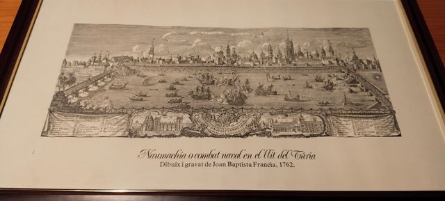 Lámina Plaza Virgen Valencia