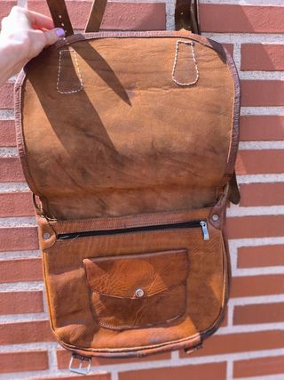 Bolso de piel marroquí 