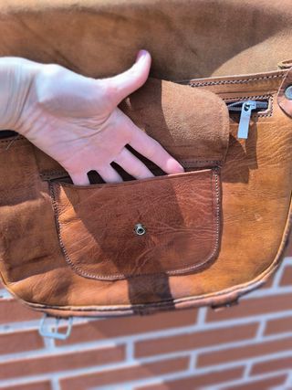 Bolso de piel marroquí 