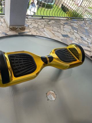 Hoverboard dorado nuevo