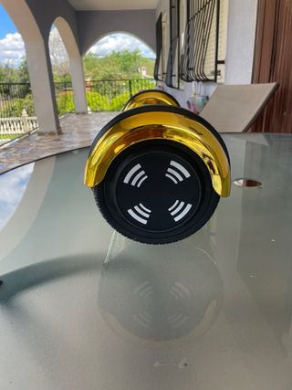 Hoverboard dorado nuevo