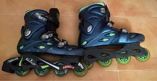 Patines de linea con set protección incluido