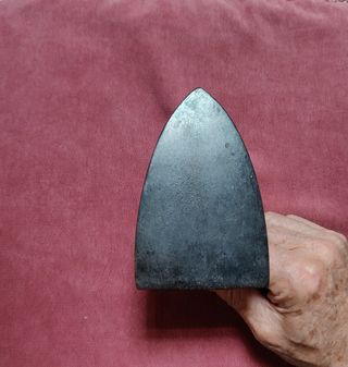 Plancha antigua . De hierro forjado.