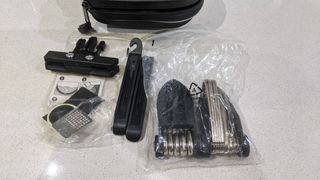 Minicaja de herramientas para bicicleta CRIVIT