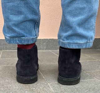 Scarpe eleganti in camoscio