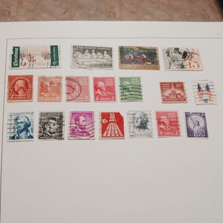 Sellos colección eeuu