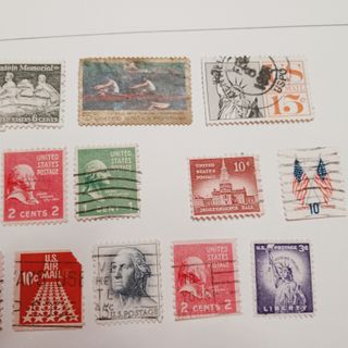 Sellos colección eeuu