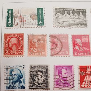 Sellos colección eeuu