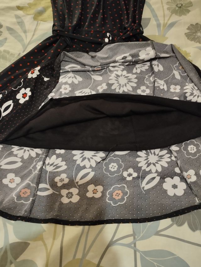 Vestido elástico midi