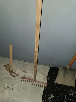 Rastrillo jardinería