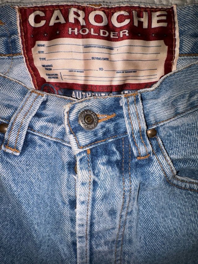 Vaquero marca Caroche vintage DIY