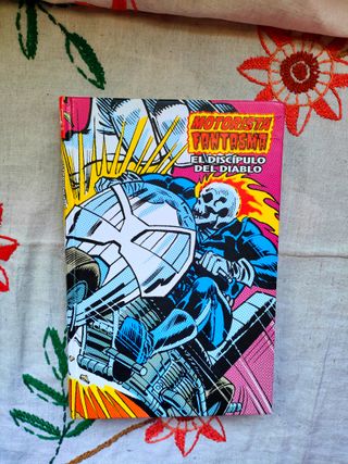 Motorista Fantasma. Discípulo Diablo. MLE.