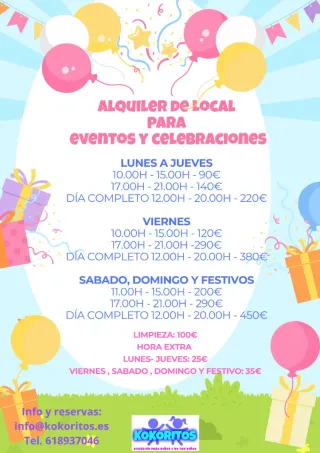 LOCAL PARA EVENTOS Y FIESTAS