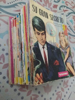 Lote de 20 novelas gráficas antiguas Salome 
Cecil