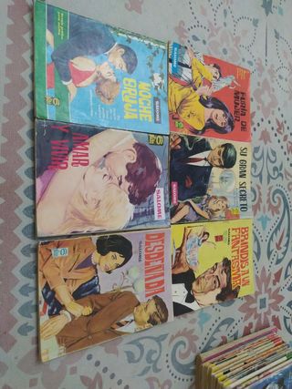 Lote de 20 novelas gráficas antiguas Salome 
Cecil