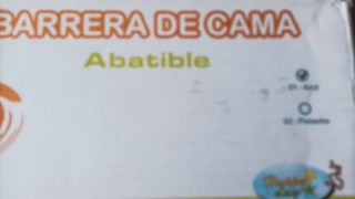 Barrera de cama.Ver sin compromiso.Largo150

