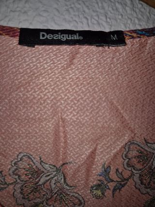 Blusa Desigual estampada boho chic