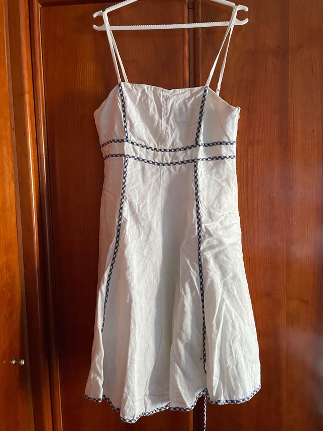 Vestido tirante fino