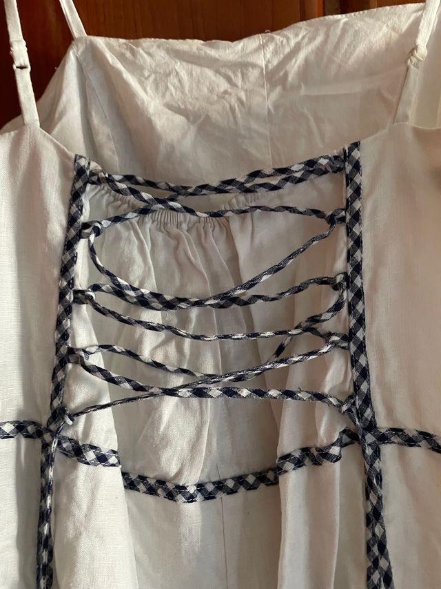 Vestido tirante fino