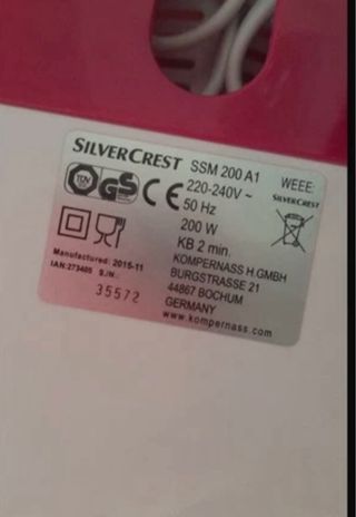 Sorbettiera Silver Crest