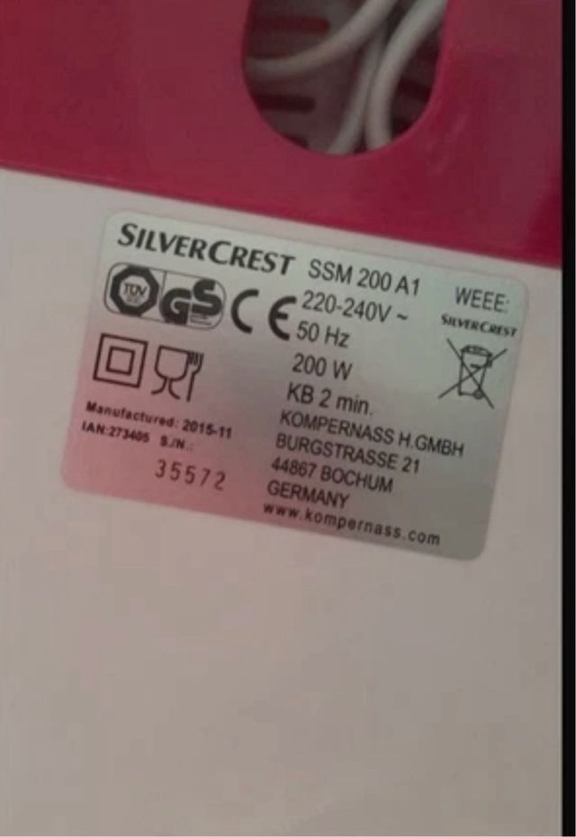 Sorbettiera Silver Crest