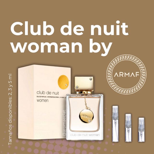 Perfume arabe Club de Nuit Woman