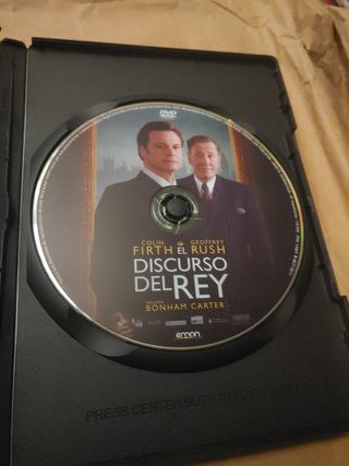 DVD El discurso del Rey de Tom Hooper