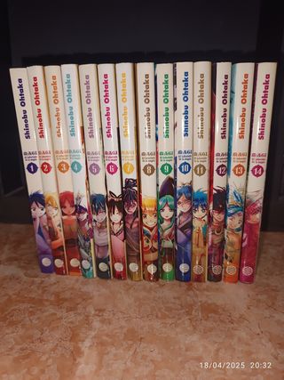 Mangas MAGI tomos 1-14