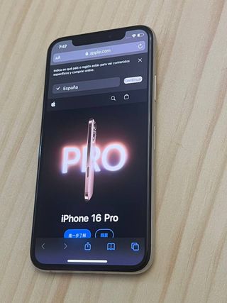 iPhone XS 64GB. Plata libre