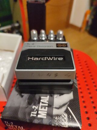 Pedal hardwire metal distorsion tl-2