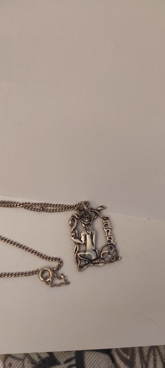 Diosa Xana asturiana plata de ley 