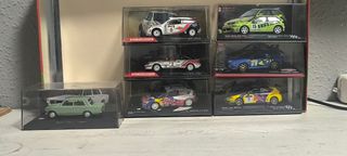 Coches rally escala 1:43