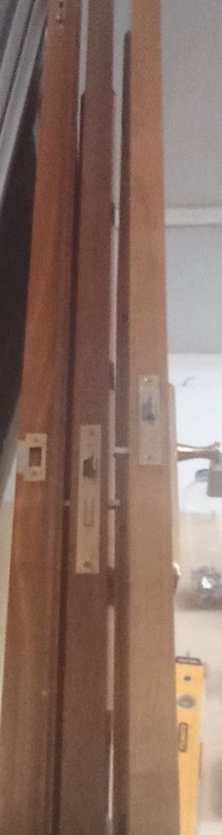Dos Puertas de salón con cristales viselados
