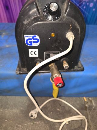 Caldera electrica camper