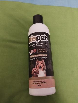 Champú y acondicionador para perros