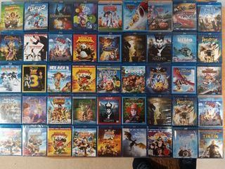 OFERTA LOTE DIBUJOS ANIMADOS BLU-RAY 