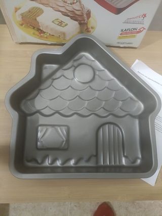MOLDE NUEVO BIZCOCHO CASITA