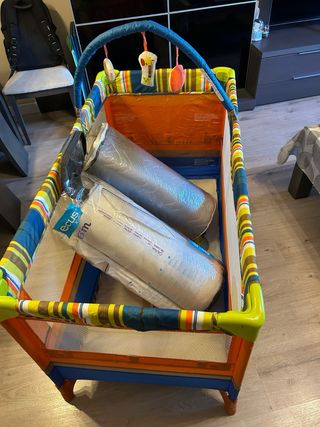 Cuna de viaje jane duo level