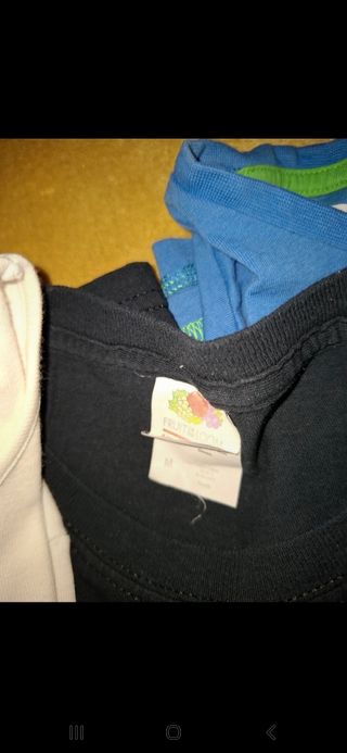 5 magliette maniche corte bimbo 10 anni