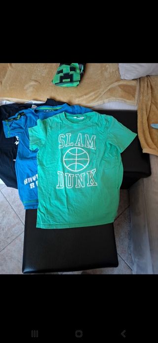 5 magliette maniche corte bimbo 10 anni