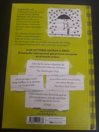 Diario de Greg 8. Mala suerte
