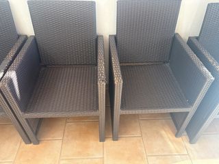 Conjunto de mesa terraza