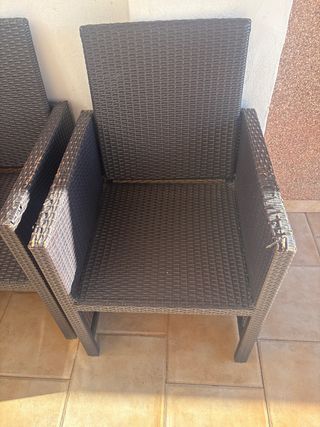 Conjunto de mesa terraza