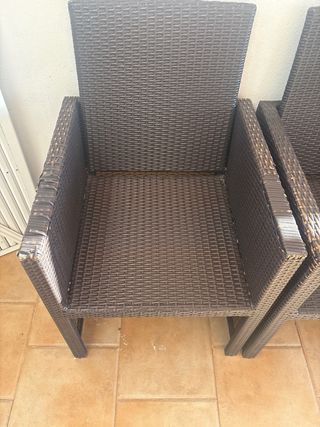 Conjunto de mesa terraza