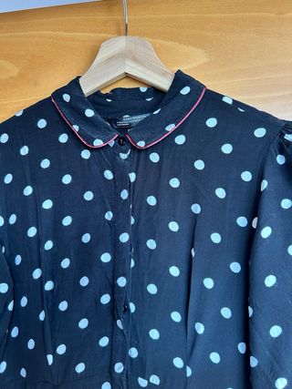Vestido lunares Zara premium