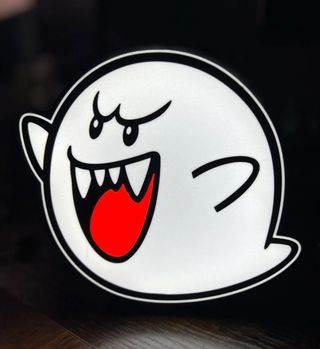Letrero led boo Mario Bros