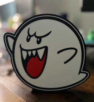 Letrero led boo Mario Bros